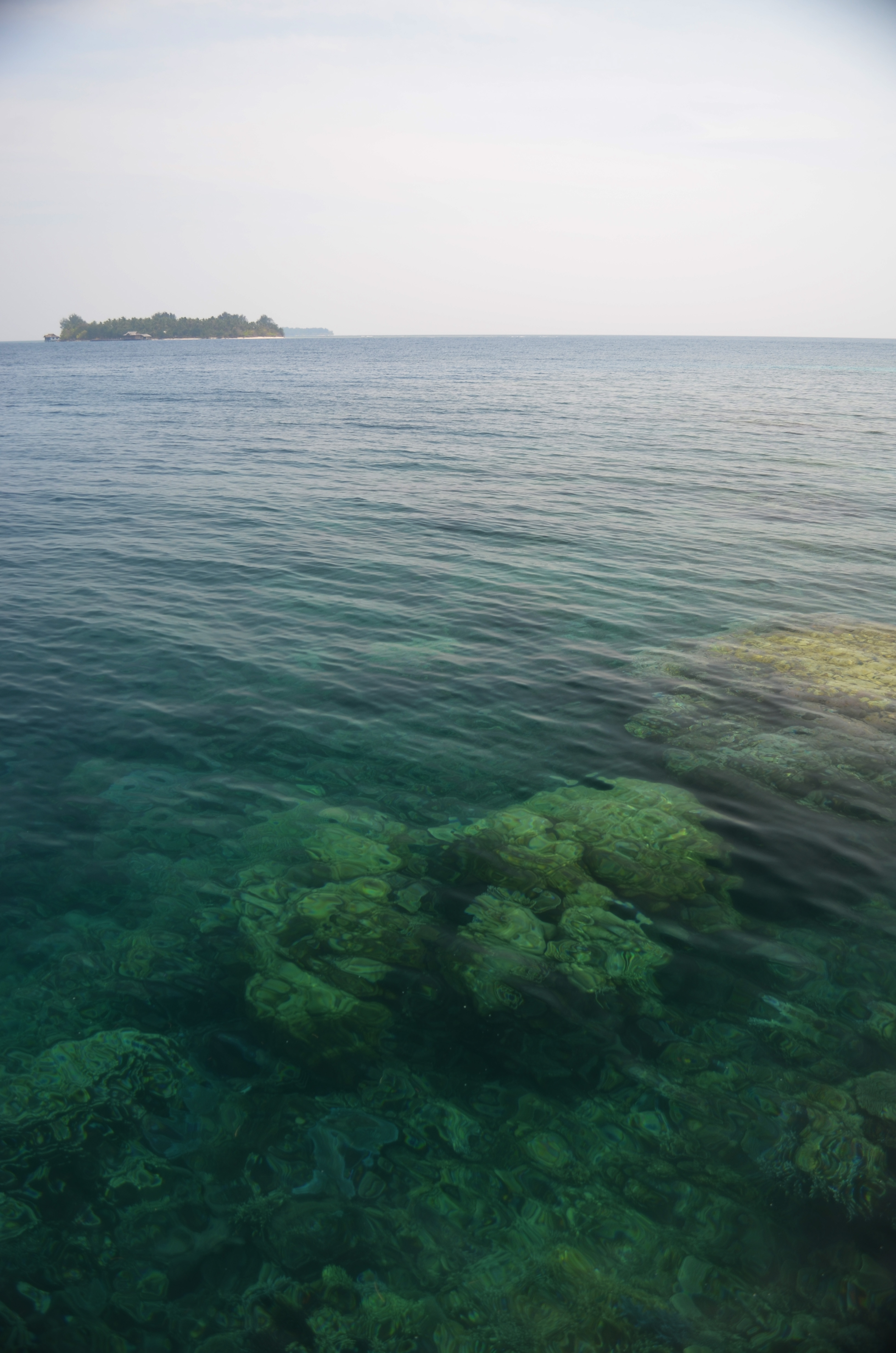 Perairan jernih Pulau Cilik di Karimunjawa